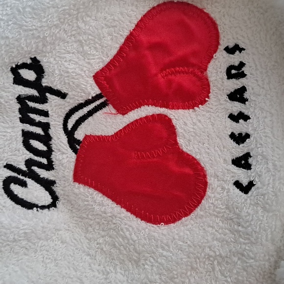 NWT Vintage/Unquie Atlantic City NJ "Champ Cesars" Boxing Robe size XS - Picture 3 of 5